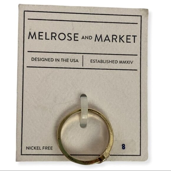 NWT Nordstrom Melrose Market Jewelry Bundle 3 Pair of Earrings One Ring Boho - Picture 4 of 13